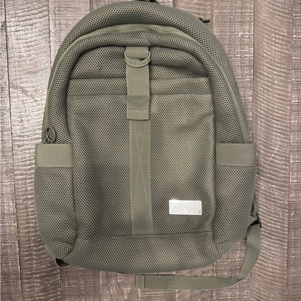 Adidas Neoprene Olive Green Backpack